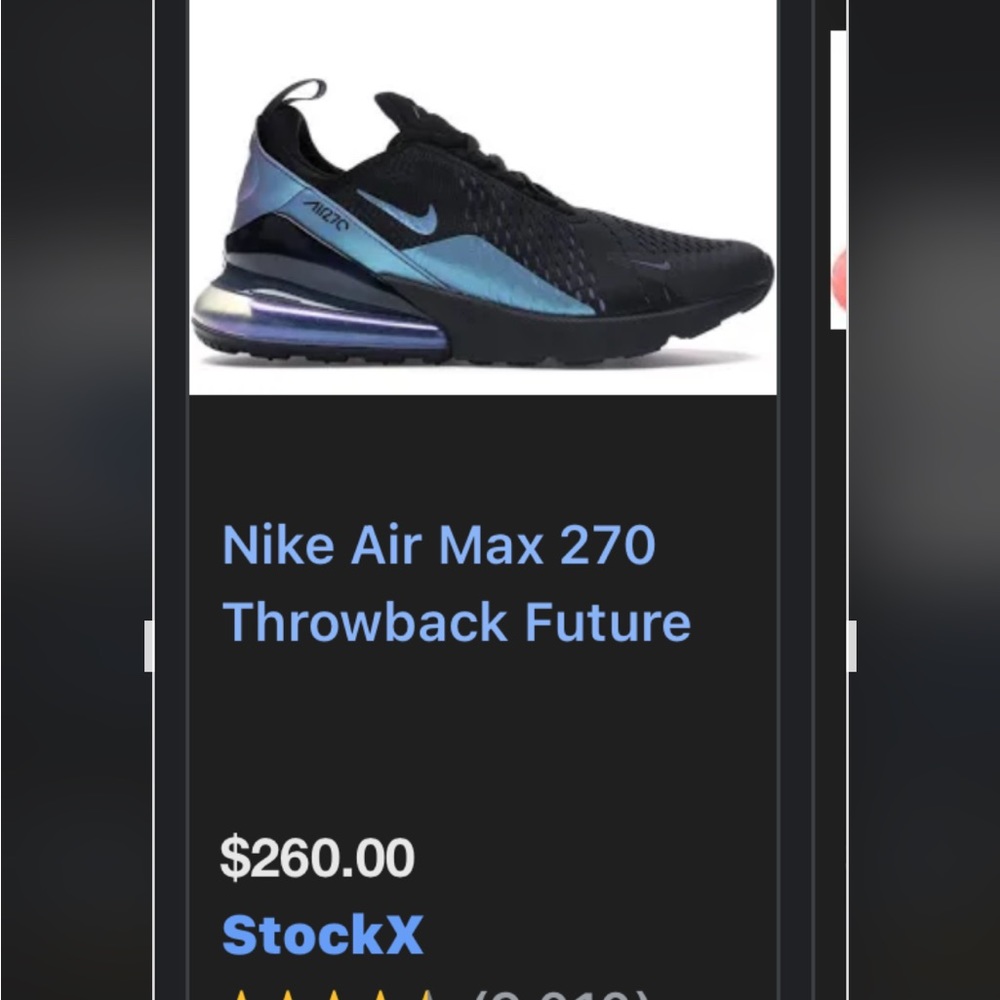 Nike air max 270 throwback future